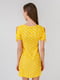Сукня жовта в горошок | 5609510 | фото 2