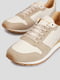 Кроссовки бело-бежевого цвета ALLURE 2020680-LCS | 5610309 | фото 2