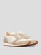 Кросівки біло-бежевого кольору ALLURE 2020680-LCS | 5610309 | фото 3