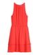 Платье кораллового цвета | 5613961 | фото 2