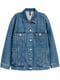 Джинсовая куртка синяя | 5615048 | фото 2