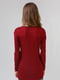 Пуловер бордовый с принтом | 5615313 | фото 2