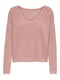 Пуловер розовый | 5618335