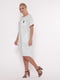 Сукня біла в дрібний принт | 5108922 | фото 2