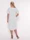 Сукня біла в дрібний принт | 5108922 | фото 3