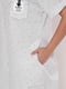 Платье белое в мелкий принт | 5108922 | фото 4
