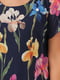 Сукня темно-синя у квітковий принт | 5533653 | фото 4