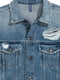 Куртка блакитна джинсова | 5622595 | фото 3