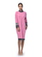 Сукня рожевого кольору в смужку | 5620473 | фото 2