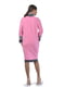Сукня рожевого кольору в смужку | 5620473 | фото 3