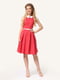 Сукня червоного кольору в горошок | 5620728 | фото 2