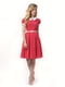 Платье красного цвета в горошек | 5620737 | фото 5