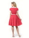 Платье красного цвета в горошек | 5620737 | фото 7