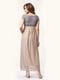 Сукня сіра в смужку | 5621100 | фото 6