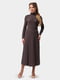 Платье коричневое | 5620943 | фото 2