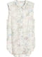 Блуза біла з квітковим принтом | 5624471 | фото 2