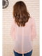 Блуза персикового цвета | 5484300 | фото 9