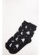 Шкарпетки сірі в принт | 5569025 | фото 2