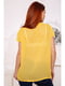 Блуза желтого цвета | 5624858 | фото 4