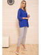 Блуза синяя | 5624863 | фото 2