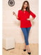 Блуза червоного кольору | 5624865 | фото 2