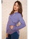 Блуза фиолетовая с орнаментом | 5624877 | фото 3