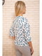 Блуза-сорочка біла в квітковий принт | 5624901 | фото 4