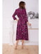 Платье фиолетовое в цветочный принт | 5625073 | фото 3