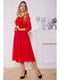 Сукня червоного кольору з візерунком | 5625091 | фото 2