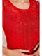 Сукня червоного кольору з візерунком | 5625091 | фото 4