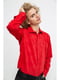 Рубашка красного цвета в принт | 5625125 | фото 2