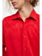 Рубашка красного цвета в принт | 5625125 | фото 4