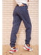 Брюки спортивные джинсового цвета | 5625293 | фото 4