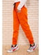 Брюки спортивные морковного цвета | 5625295 | фото 3