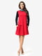 Сукня чорно-червона | 5626000 | фото 3