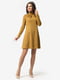 Платье горчичного цвета | 5626114 | фото 3