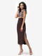 Сукня коричнева з анімалістичним принтом | 5626350 | фото 2