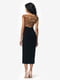 Сукня чорна з анімалістичним принтом | 5626354 | фото 4