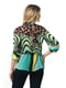 Блуза комбинированной расцветки | 5626480 | фото 5