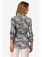 Блуза м'ятного кольору з квітковим принтом | 5626491 | фото 6