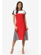 Сукня біло-червона у смужку | 5626887 | фото 2