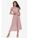 Сукня рожева з принтом | 5626962 | фото 2