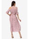 Сукня рожева з принтом | 5627094 | фото 5