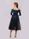 Сукня синьо-чорна | 5625989 | фото 7