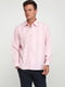 Рубашка розового цвета в полоску | 5628513