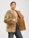 Дубленка-куртка коричневая | 5629542 | фото 6
