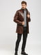 Куртка-дубленка коричневая | 5629842 | фото 4