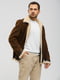 Дубленка-куртка коричневая | 5629915 | фото 6