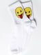 Носки белые с рисунком | 5631135 | фото 3