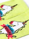 Шкарпетки зелені з малюнком | 5631190 | фото 2